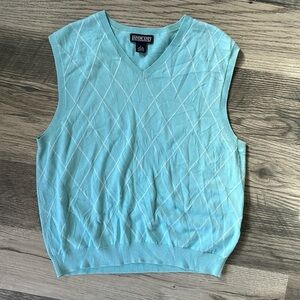 Lands End sweater vest light blue‎ women’s large 14-16